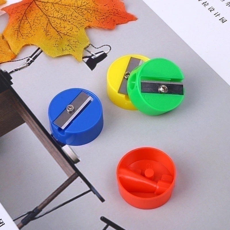300 Mini Round Pencil Sharpeners for School and Office | Stationery Supplies