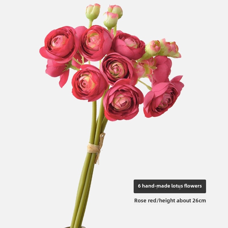 Mini Hand-tied Artificial Flower Bouquet Wedding Bridesmaid Photography Props Home Decor|Wedding Accessories