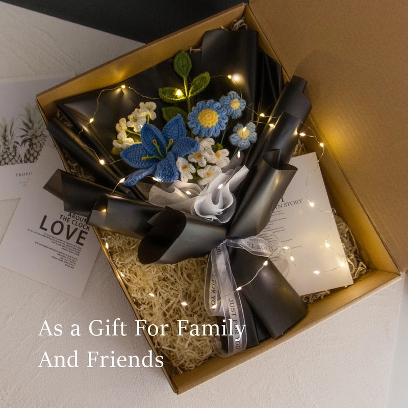 Vibrant Handcrafted Yarn Flowers for Decoration|Home Decor & Craft Supplies