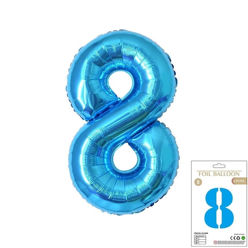 Personalized Birthday Number Balloons Aluminum Foil Party Decorations|Party Supplies Balloons