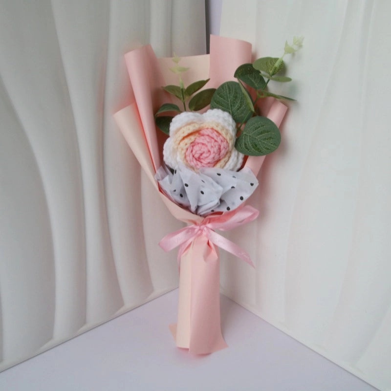 Simple Elegant Fabric Flower Bouquet|Home Decor Artificial Flowers