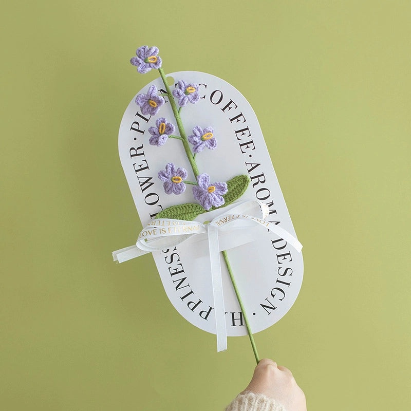 Colorful Yarn Handmade Artificial Flowers|Home Decor Artificial Flowers