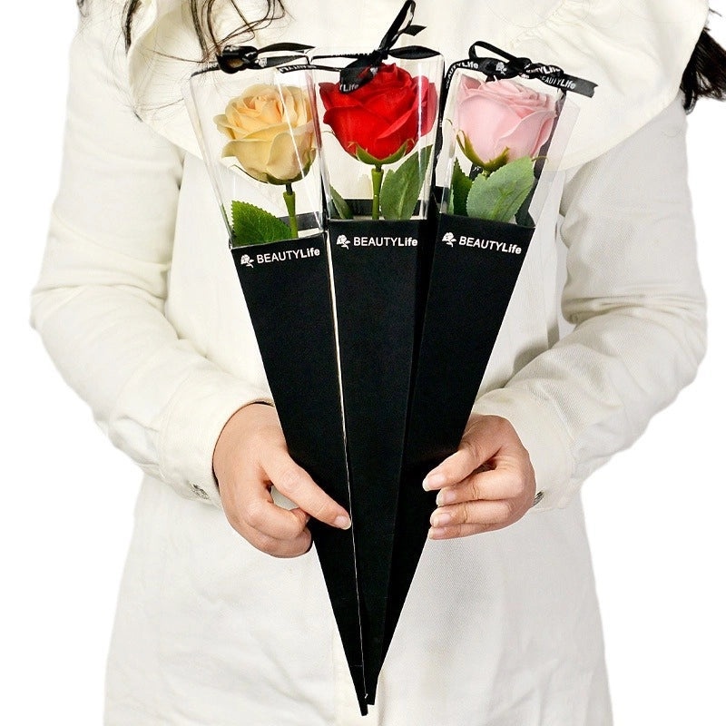 Minimalist Classic Flower Soap Artificial Flowers for Home Decor|Home & Garden > Home Decor > Artificial Flowers