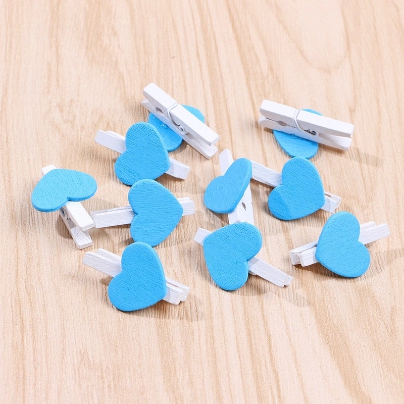 100 Pieces Wooden Love Charms for DIY Jewelry Making|Jewelry Making Supplies