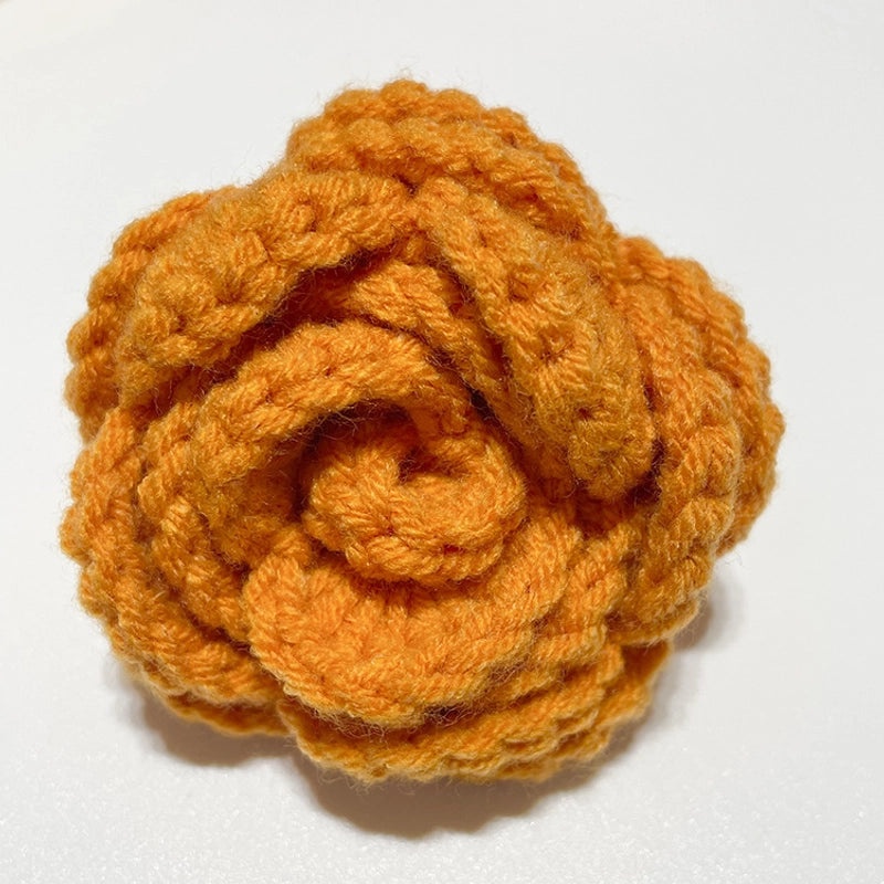 Minimalist Sunflower Heart-Shaped Rose Yarn Artificial Flowers|Home Decor Artificial Flowers