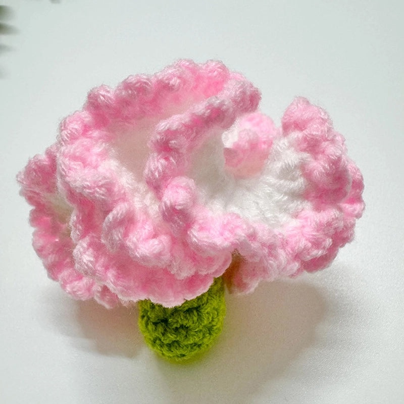 Minimalist Sunflower Heart-Shaped Rose Yarn Artificial Flowers|Home Decor Artificial Flowers