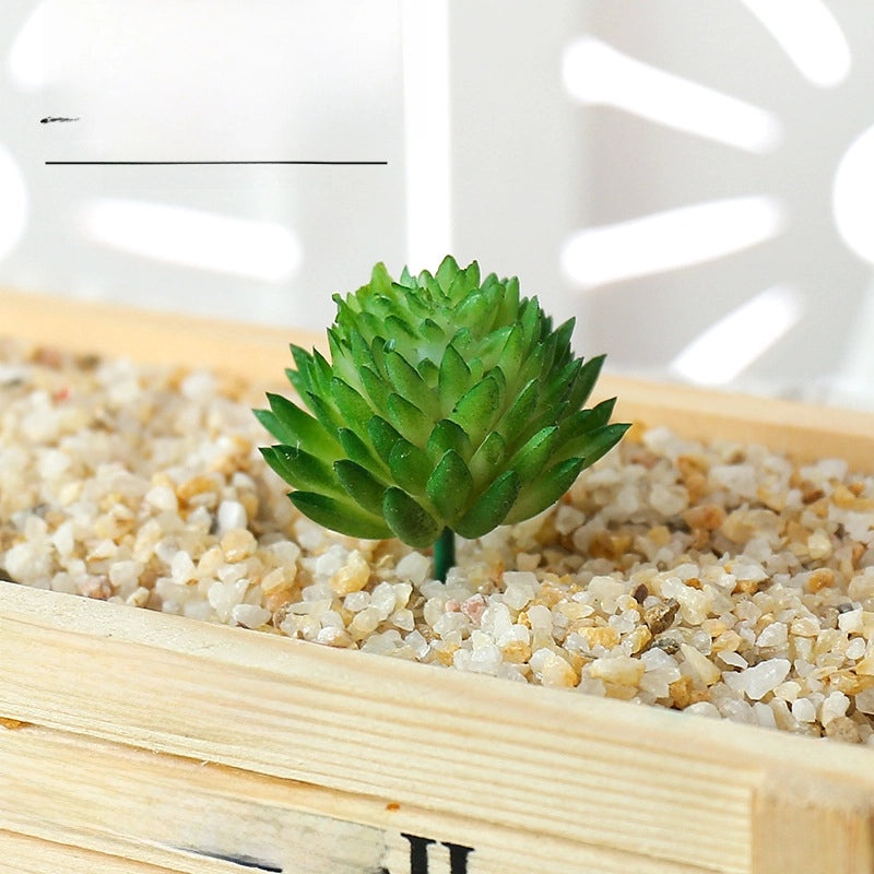 Jigwa Lotus Artificial Succulent Plant Wall Decor DIY Creative Supplies Factory Direct|Home & Garden Decorations