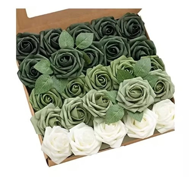 Chic Floral Plastic Artificial Flowers for Women|Home Decor & Artificial Flowers