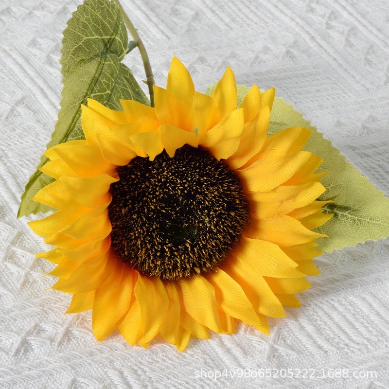 Retro Pastoral Sunflower Silk Flower Bouquet|Home Decor Artificial Flowers
