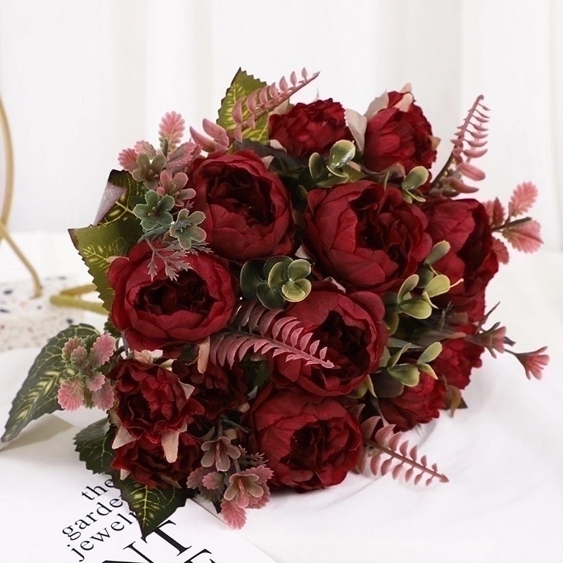 Silk Flower Streetwear Style Artificial Bloom Imitation Plants|Home Decor Artificial Flowers
