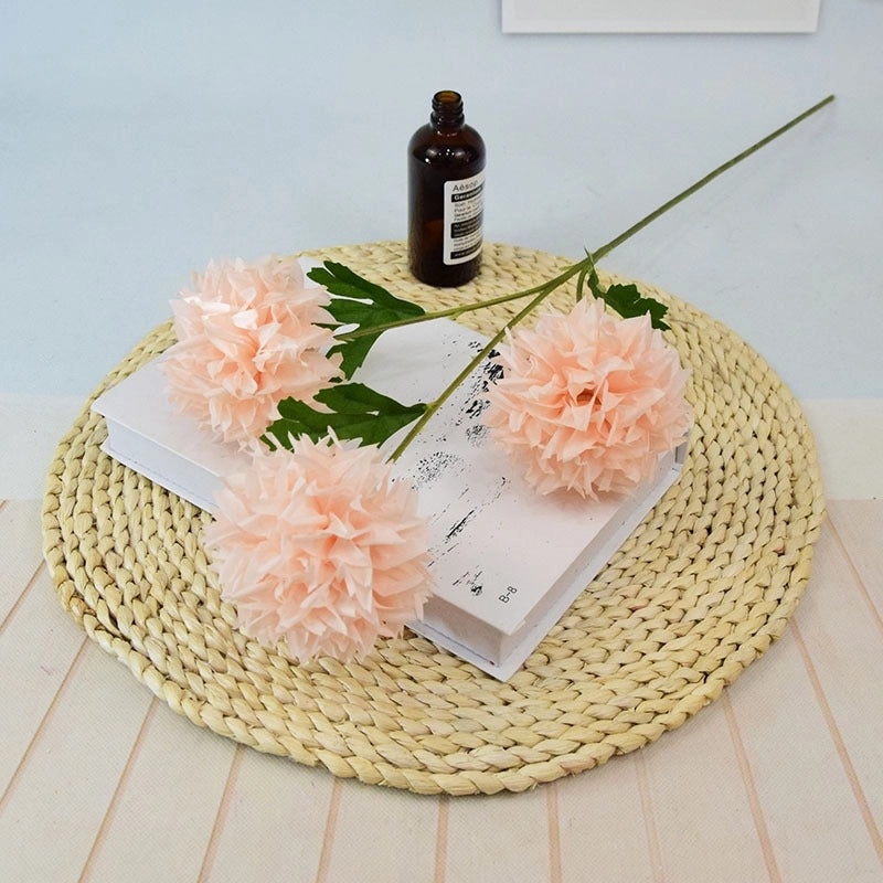 20 Pieces Artificial Silk Flowers Pastoral Style Decorative Floral Arrangement|Home Decor Artificial Flowers