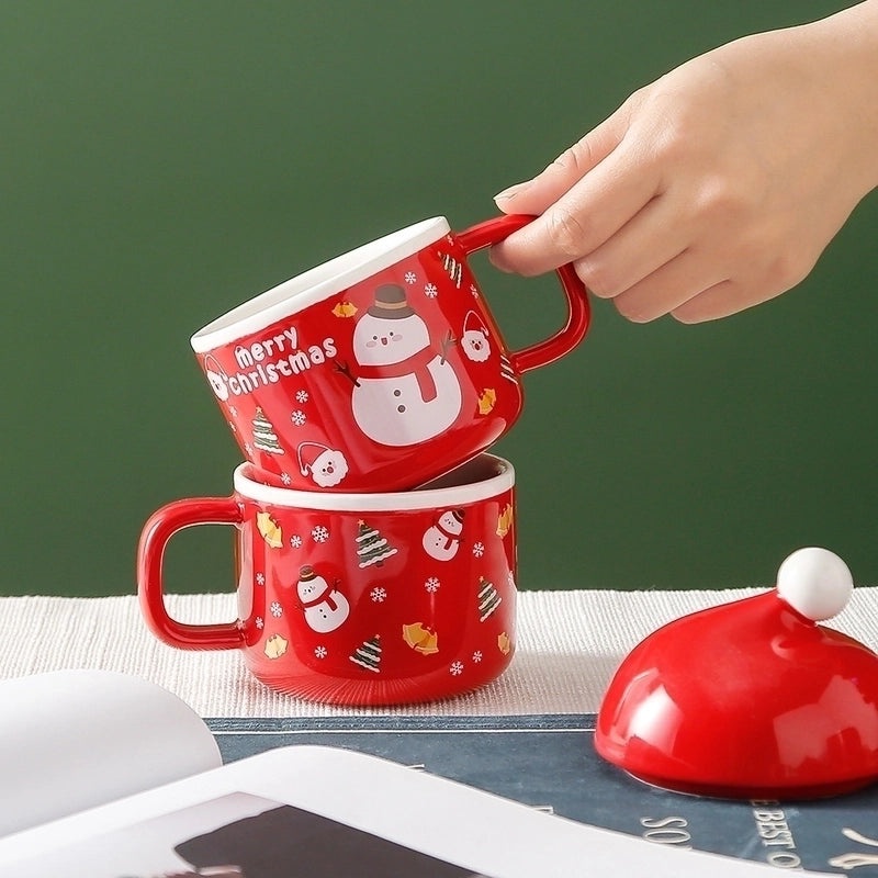 Festive Santa Claus Ceramic Christmas Tableware Set | Christmas Dinnerware & Tableware
