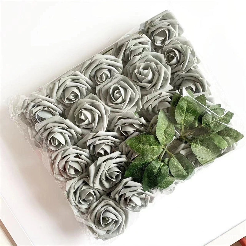 Soft PVC Romantic Flower Artificial Decoration|Home Decor & Garden