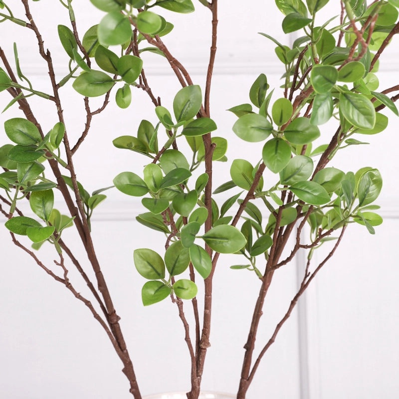 Simulation Milan Leaf Wall Decor Indoor Green Plant Ornaments for Home Decoration|Home Decor