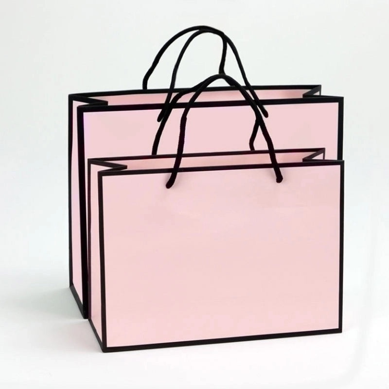 Trendy Plain Color Paper Gift Bags for Presents|Gift Bags & Wrapping Supplies