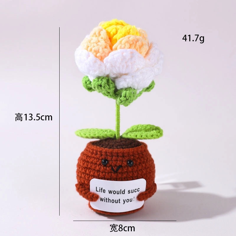 Soft Floral Plush Decorations for Home|Home Decor & Accessories