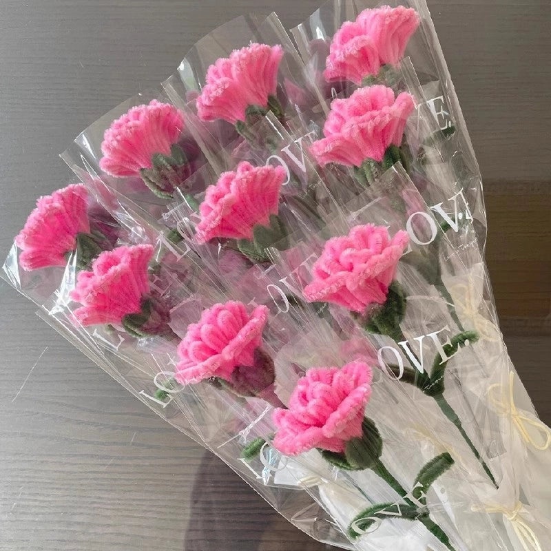 Elegant Minimalist Preserved Rose Artificial Flower Bouquet|Home Decor Artificial Flowers