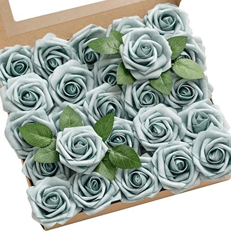 Chic Floral Plastic Artificial Flowers for Women|Home Decor & Artificial Flowers