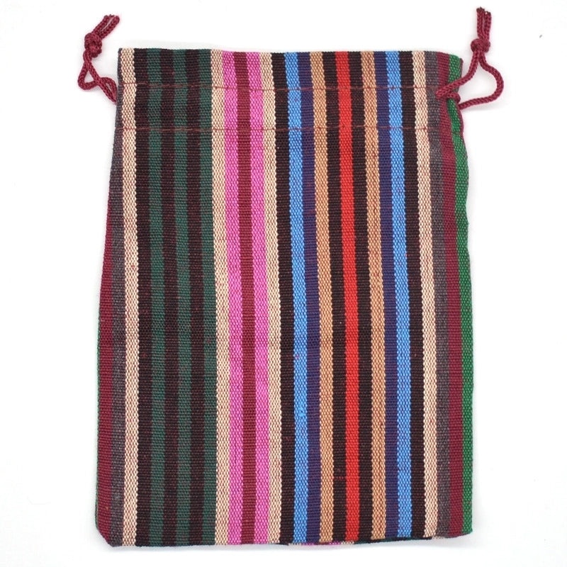 Bohemian Stripe Cotton Gift Bags | Accessories & Gift Wrapping