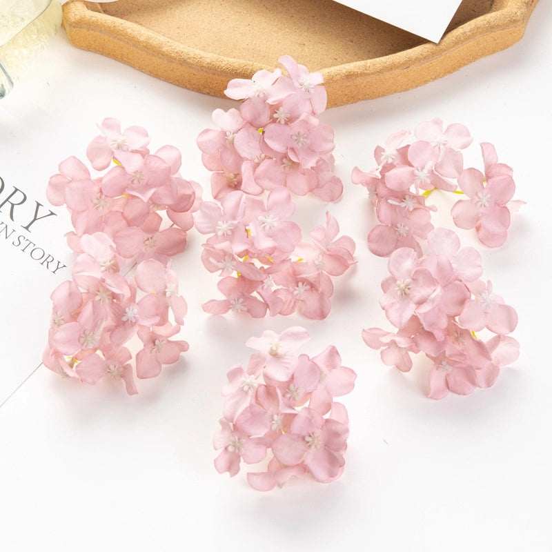 Elegant Pastoral Hydrangea Silk Flowers Artificial Plants for Home Decor|Artificial Flowers