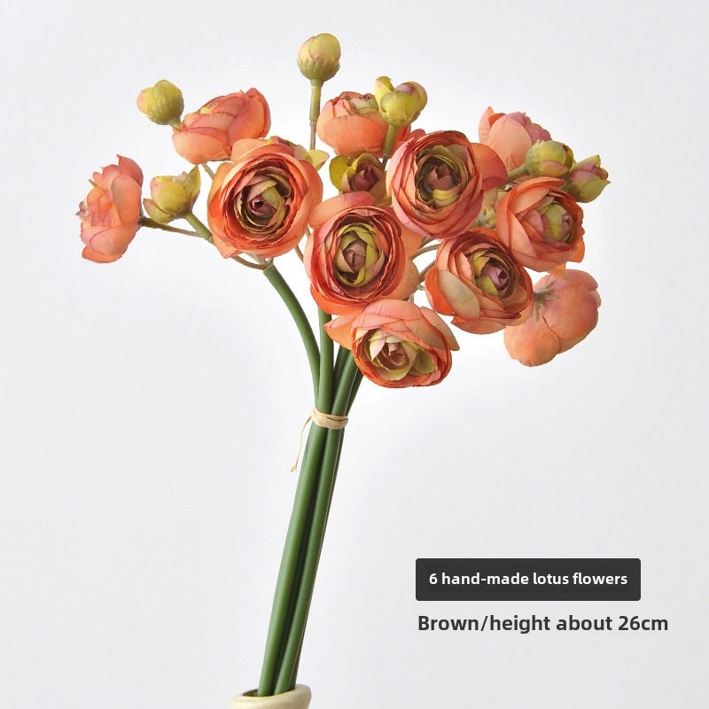 Mini Hand-tied Artificial Flower Bouquet Wedding Bridesmaid Photography Props Home Decor|Wedding Accessories