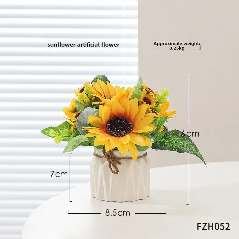 Artificial Hydrangea Bouquet Green Floral Arrangement for Living Room Desktop Decoration|Home Decor Artificial Flowers