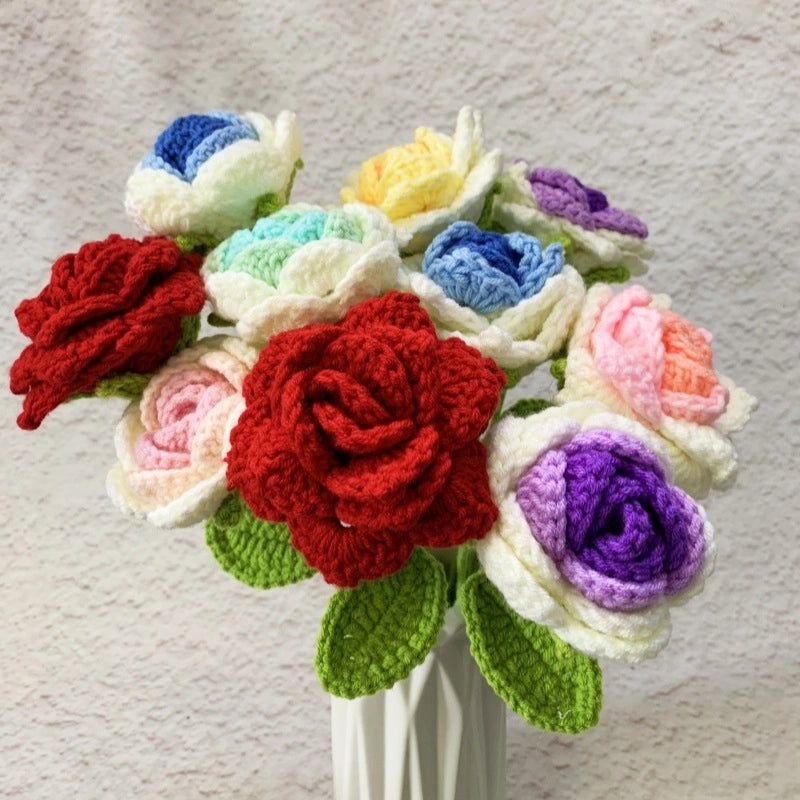Delicate Artificial Rose Cotton Flowers for Home Decor|Home & Garden Decor