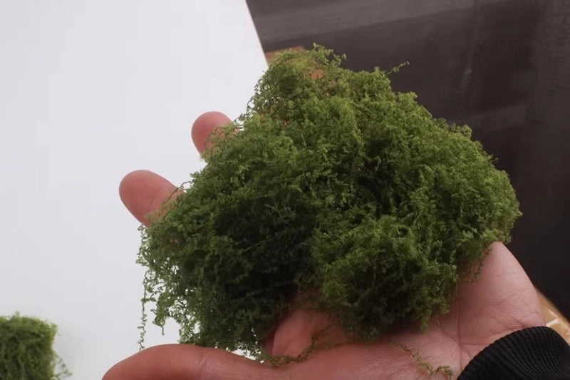 Artificial Moss Plant Set for Indoor Micro Landscape, Soft Green Fake Moss Decoration for Window and Aisle|Home Decor