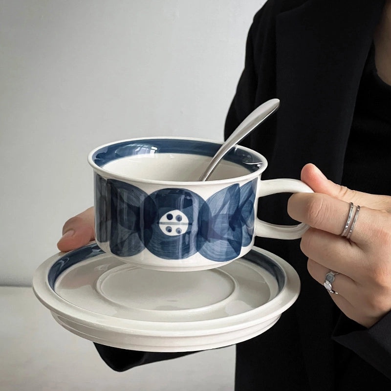 Retro Multicolor Ceramic Water Bottle Set for Casual Elegant Use | Home & Kitchen Accessories