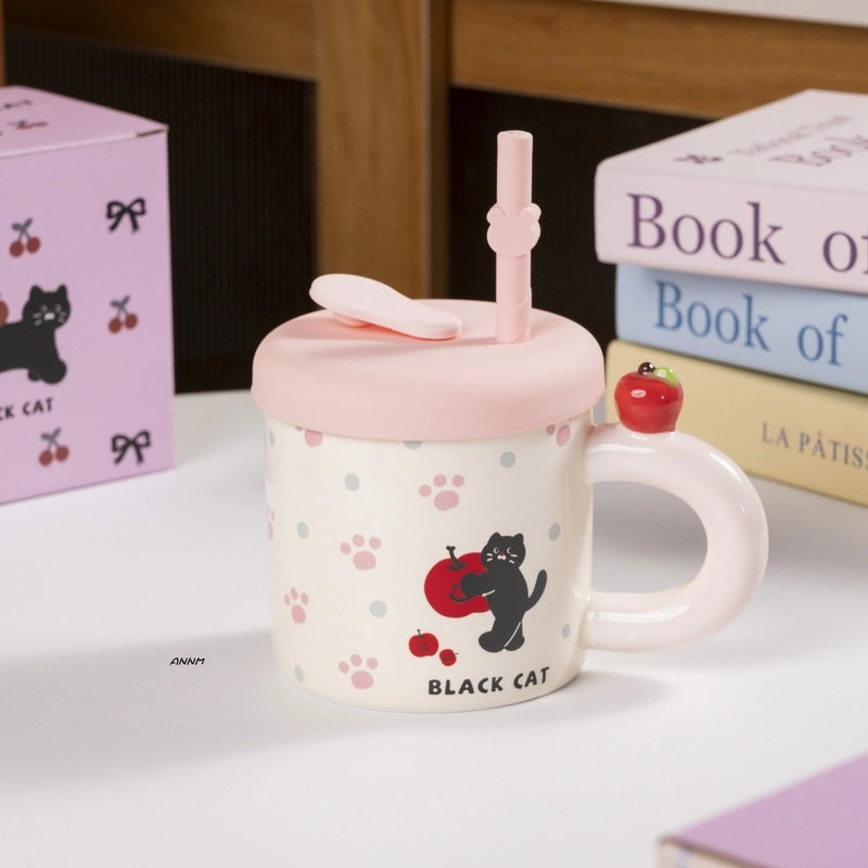 Adorable Cartoon Ceramic Coffee Mug 1 Piece|Home & Kitchen Mugs