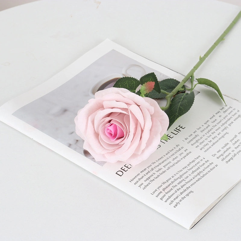 Velvet Pearl Rose Wall Decor for Home Hotel Wedding Valentine's Day | Home Decor & Wall Art