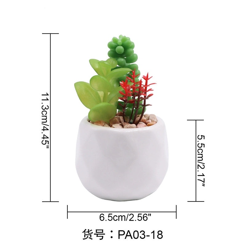 Minimalist Plastic Artificial Plant Flowers for Home Decor|Home & Garden Artificial Plants