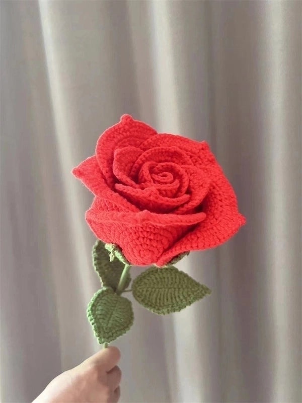 Elegant Lady Flower Yarn Artificial Blooms|Home Decor Artificial Flowers