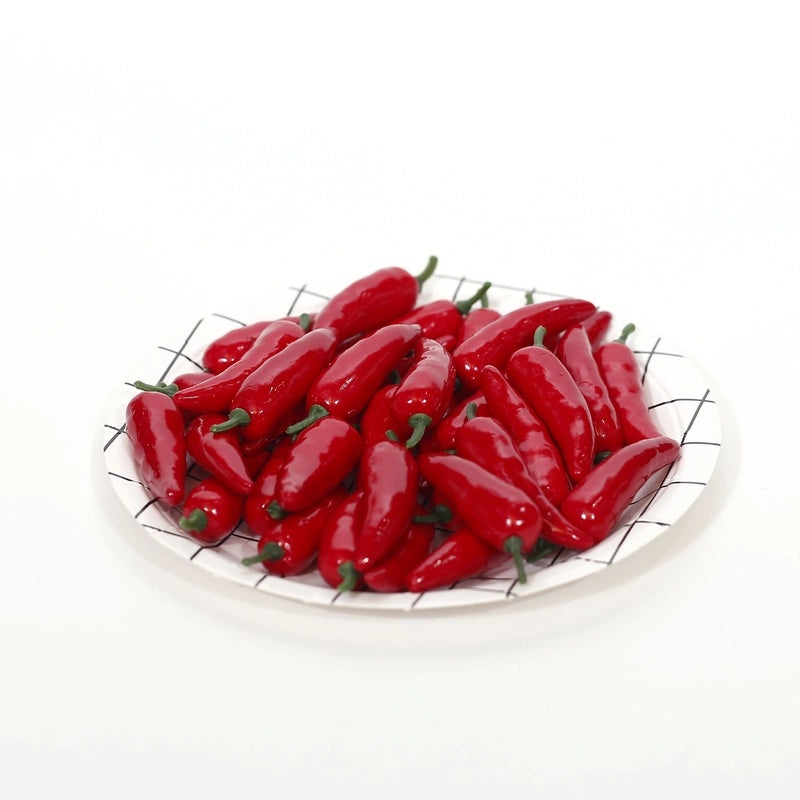 Mini Fruit Foam Props Simulation Peaches and Cherries Decorative Photo Models|Home Decor & Photo Props