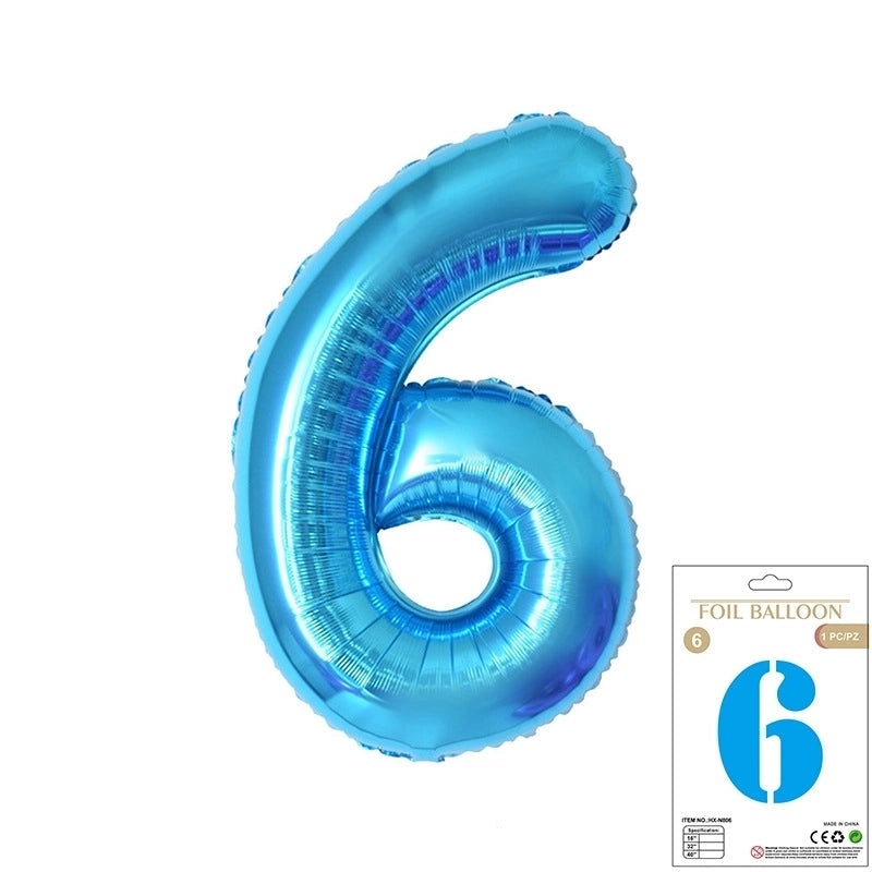 Personalized Birthday Number Balloons Aluminum Foil Party Decorations|Party Supplies Balloons