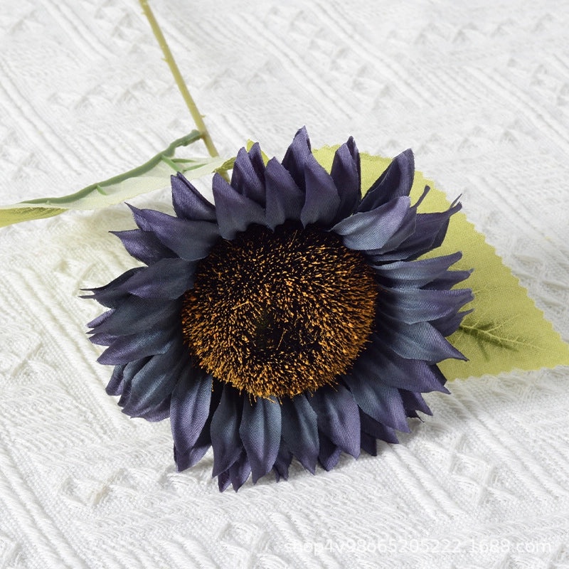 Retro Pastoral Sunflower Silk Flower Bouquet|Home Decor Artificial Flowers