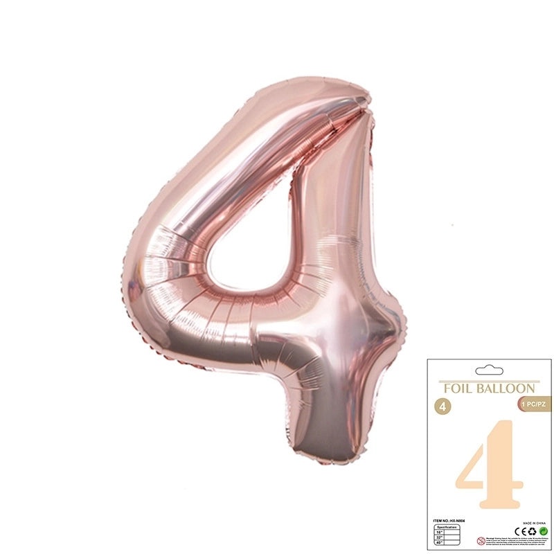 Personalized Birthday Number Balloons Aluminum Foil Party Decorations|Party Supplies Balloons