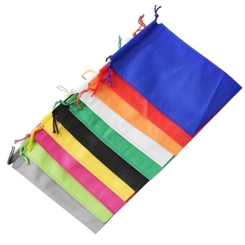 Non-woven Drawstring Storage Bag for Clothes and Shoes | Home Storage & Organization