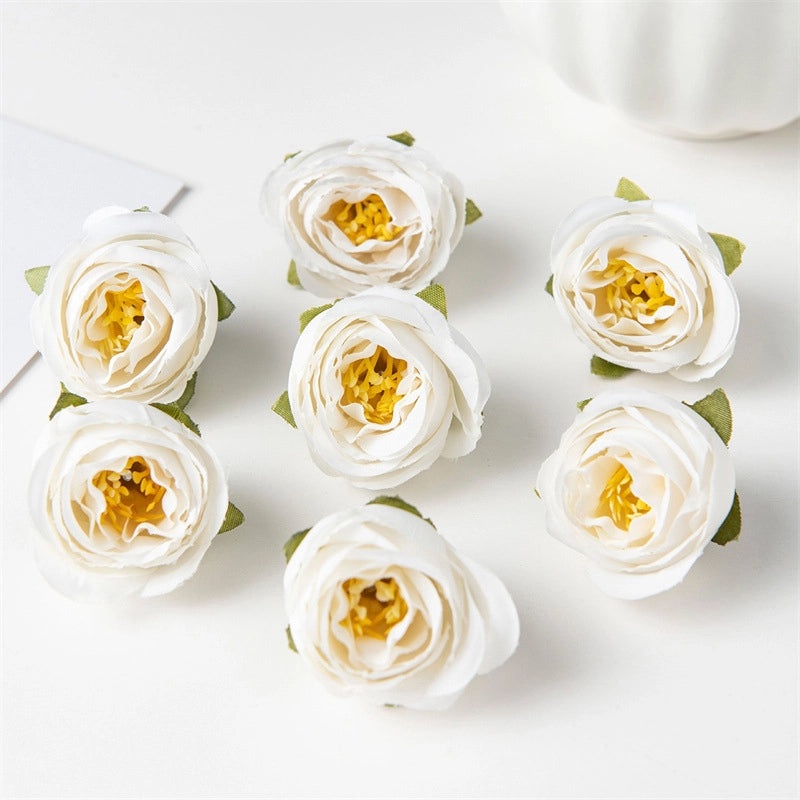 Elegant Minimalist Rose Silk Flower Artificial Plants for Home Decor|Artificial Flowers & Plants