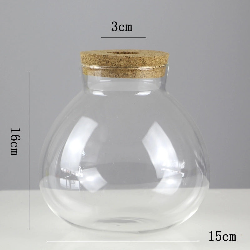 Elegant Geometric Glass Artificial Flowers for Home Decor|Home Decor Accessories