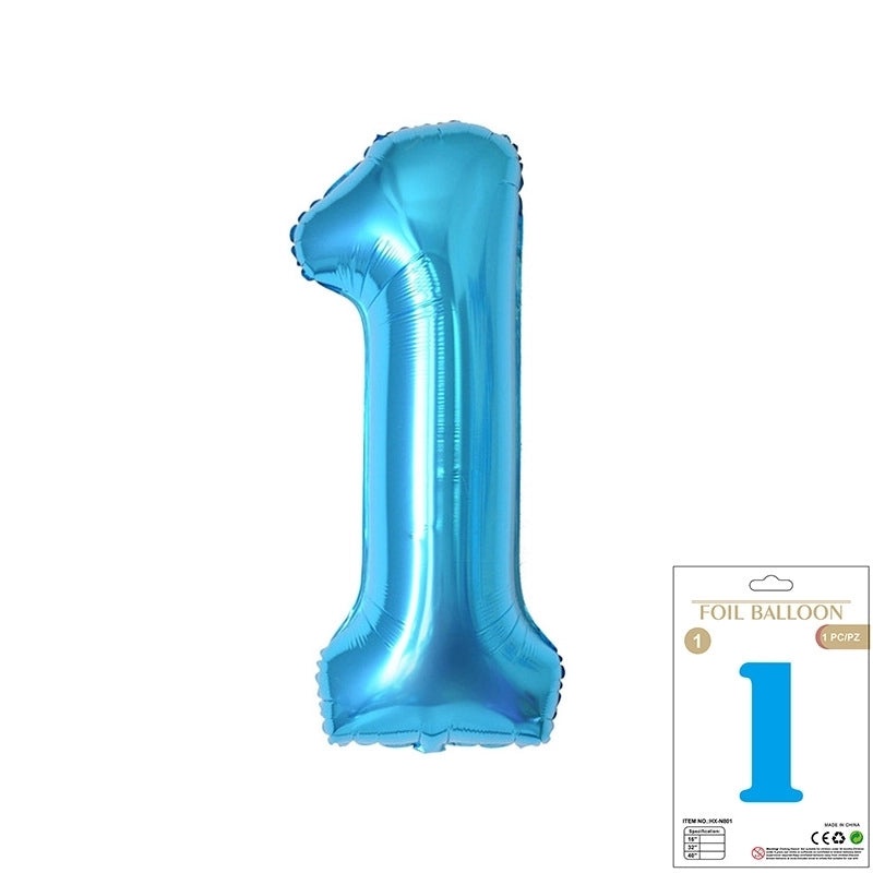 Personalized Birthday Number Balloons Aluminum Foil Party Decorations|Party Supplies Balloons