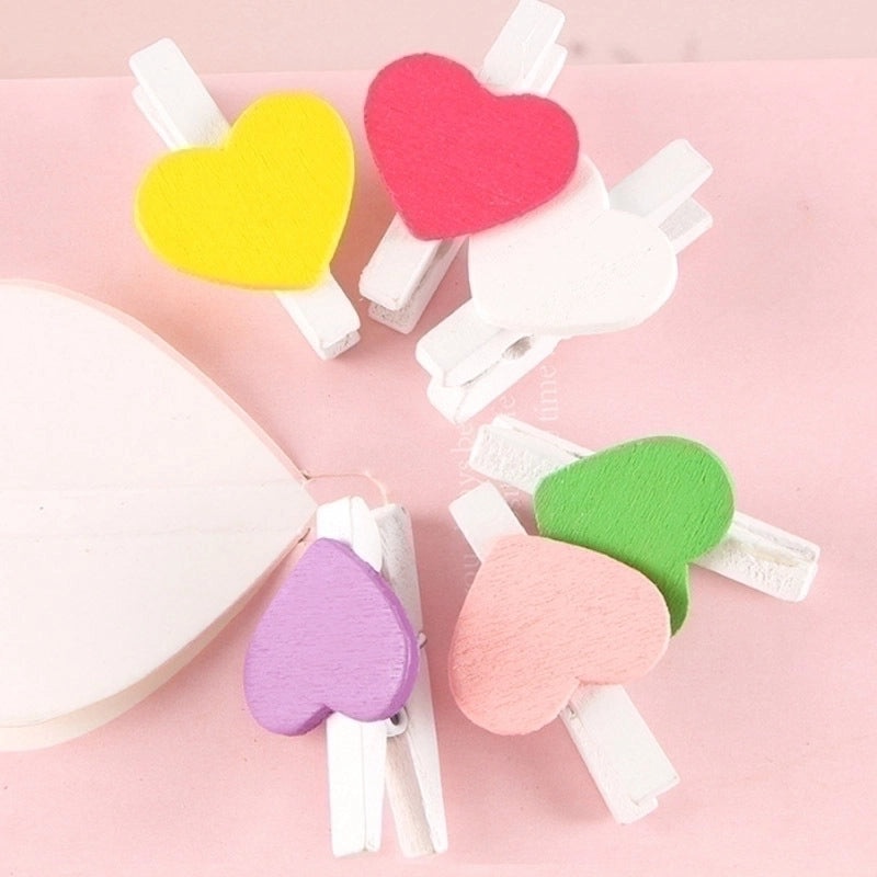 100 Pieces Wooden Love Charms for DIY Jewelry Making|Jewelry Making Supplies