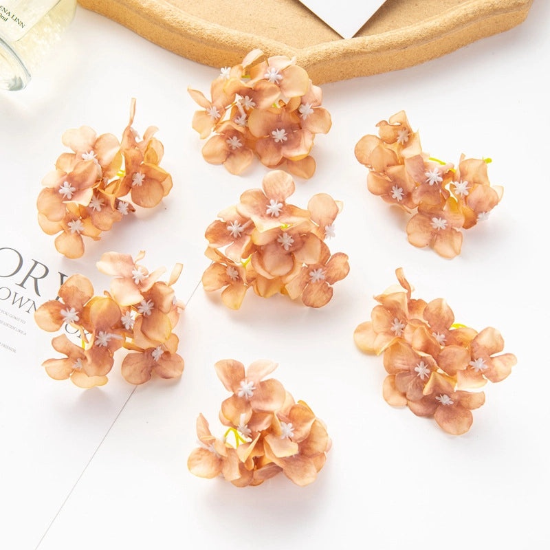 Elegant Pastoral Hydrangea Silk Flowers Artificial Plants for Home Decor|Artificial Flowers