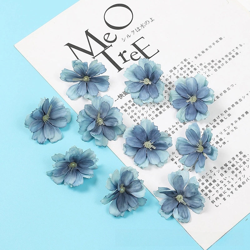 Artificial Plum Blossom Hairpin DIY Handmade Hanfu Headdress Fake Flower Hydrangea Set | Hanfu Accessories