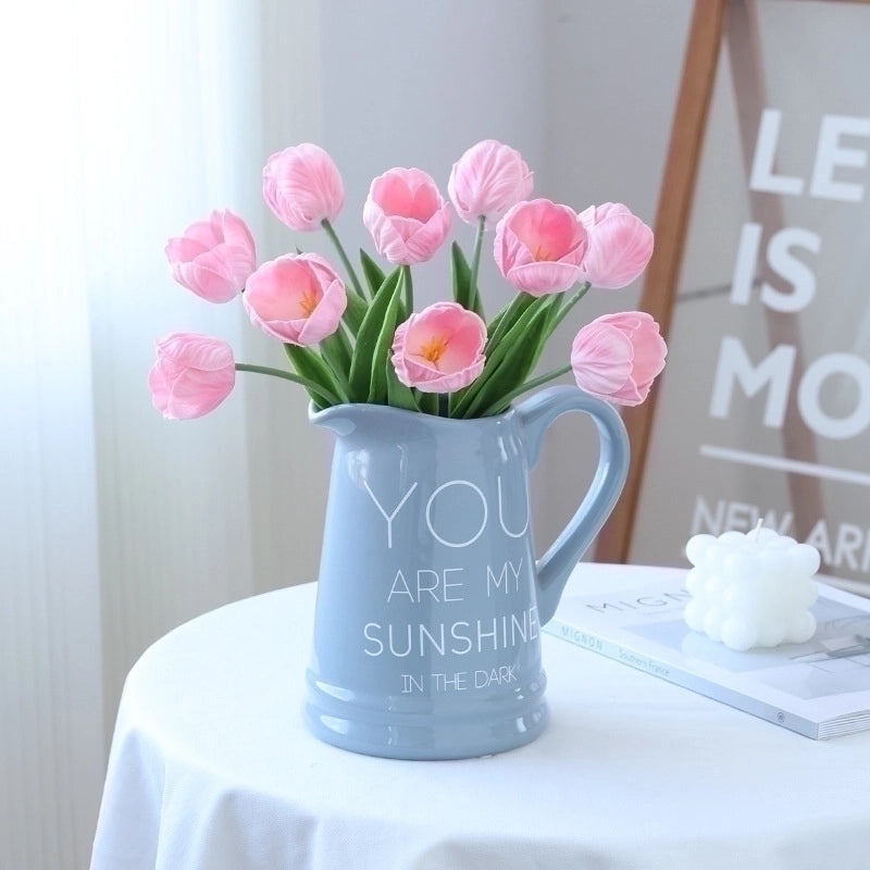 Elegant Pastoral Silk Flowers Artificial Plants for Home Decor|Home & Garden Artificial Flowers