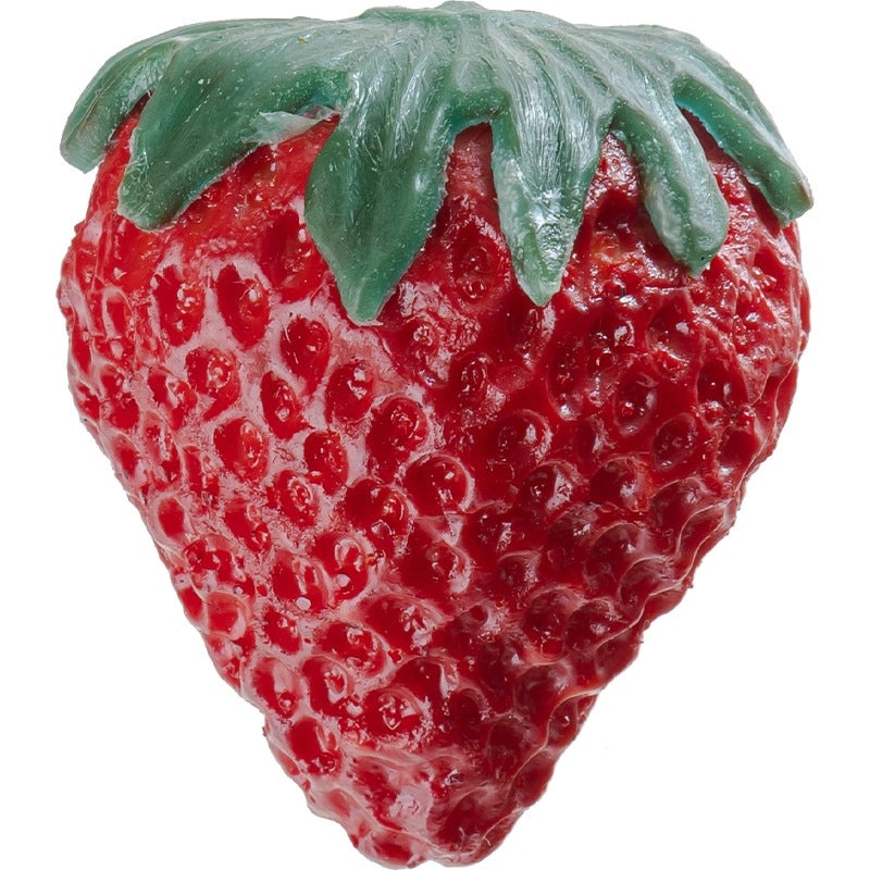 Simulation Large PU Strawberry Fruit Model for Camping Shooting Props | Home Decor Ornaments