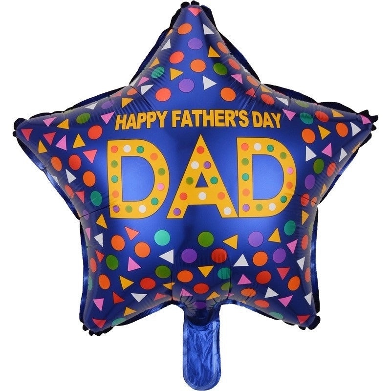 50 Pack Heart Shaped Bow Knot Aluminum Foil Balloons for Father's Day Party Decoration|Party Supplies Balloons