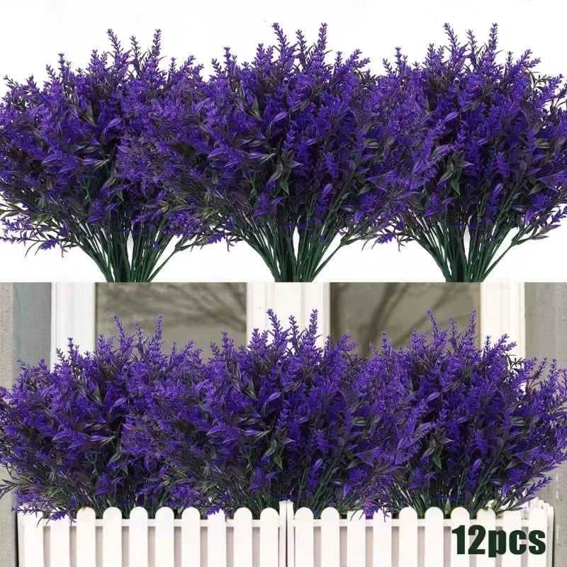 Artificial Lavender Wheat Ear Flowers | Home Decor & Artificial Plants