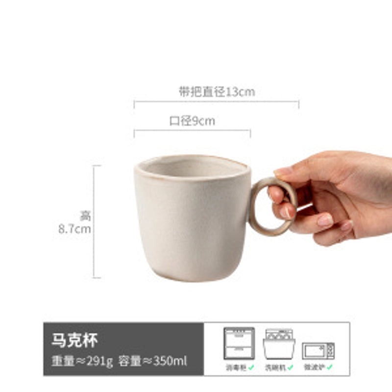 Vintage Floral Ceramic Coffee Mug 1 Pc|Home & Kitchen > Drinkware > Mugs