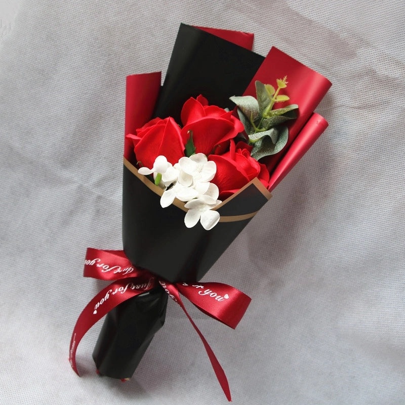 Minimalist Classic Flower Soap Artificial Flowers for Home Decor|Home & Garden > Home Decor > Artificial Flowers